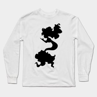 Mermaid silhouette Long Sleeve T-Shirt